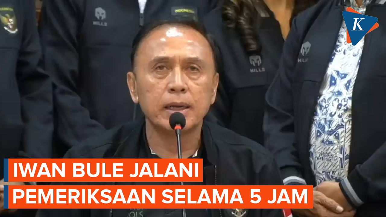 Iwan Bule Diperiksa Selama 5 Jam, Ditanya Fungsi  PSSI