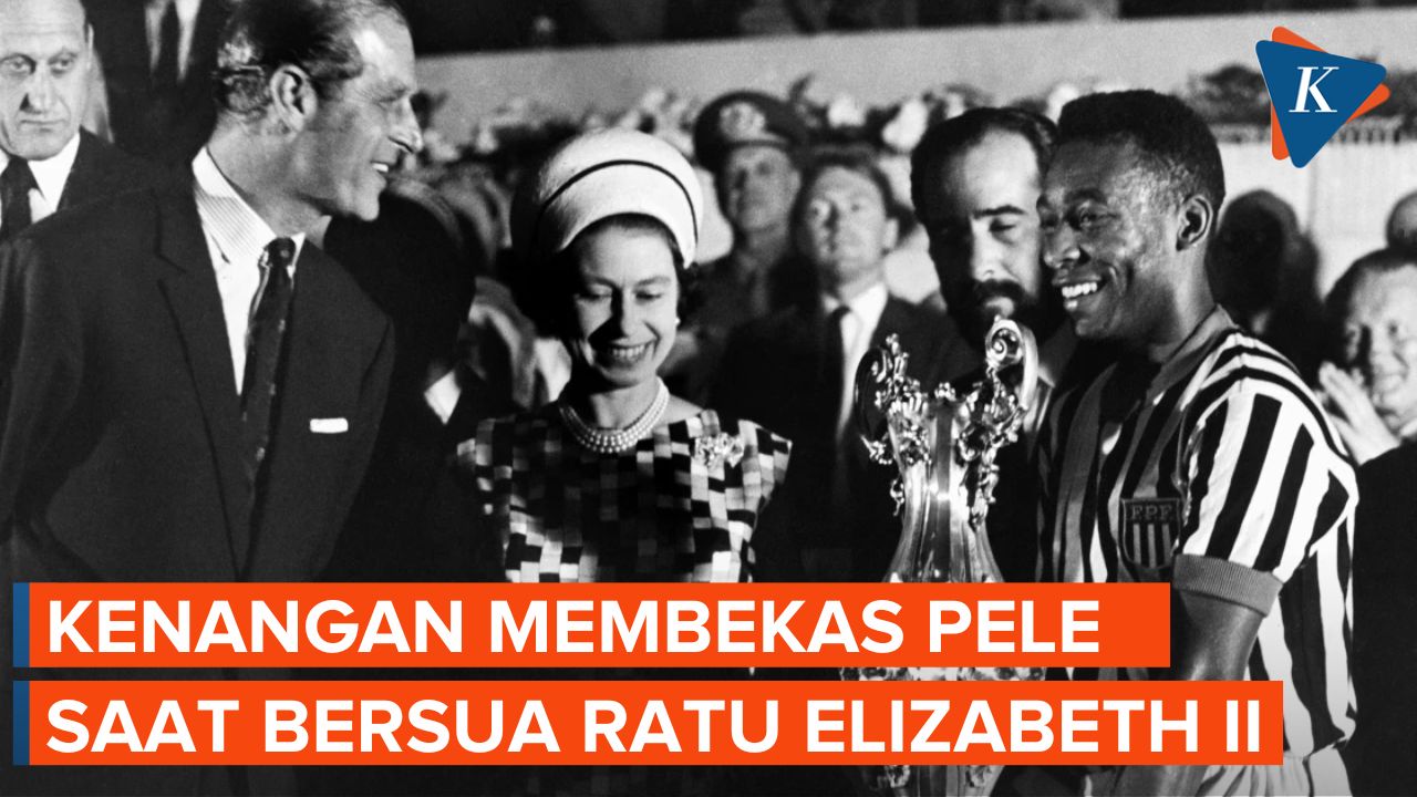 Pele Kenang Pertemuan Langsungnya dengan Ratu Elizabeth II di Maracana