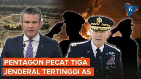 Di Tengah Perang Dengan Iran, Hegseth Pecat Tiga Jenderal Tertinggi AS