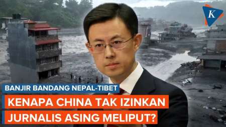 Kenapa China Tak Izinkan Jurnalis Asing Liput Banjir Bandang Nepal-Tibet?