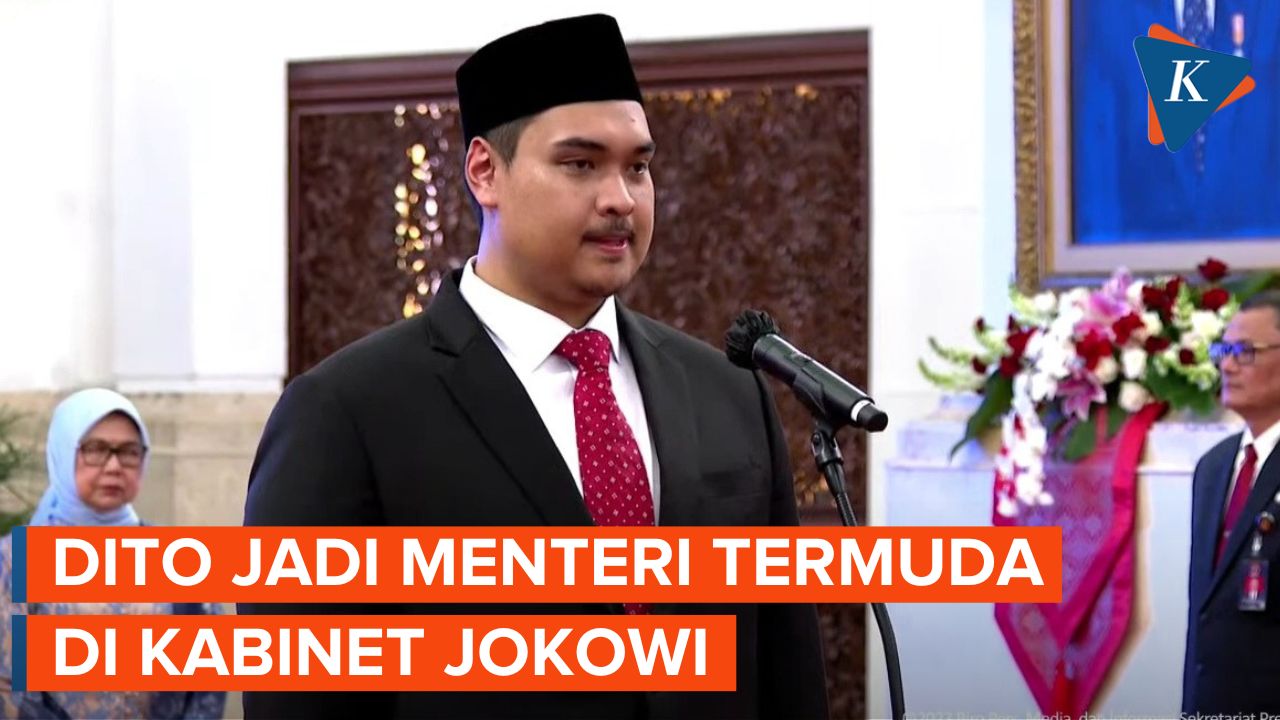 Jokowi Lantik Dito Ariotedjo Jadi Menpora Gantikan Zainudin Amali