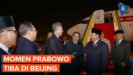 Tiba di China, Prabowo Mulai Rangkaian Kunjungan Kenegaraan Perdana