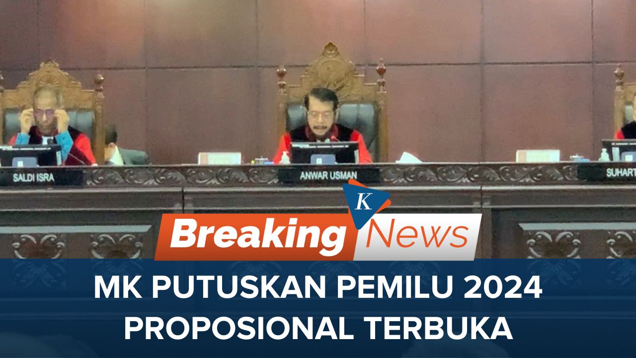 Video: Tok, Mahkamah Kosntitusi Putuskan Pemilu 2024 Tetap Proporsional ...