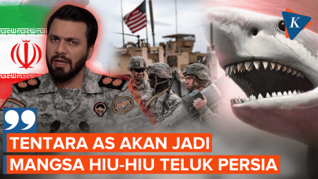 Ancam Invasi Darat AS, Iran: Tentara AS Akan Jadi Mangsa Hiu Teluk Persia