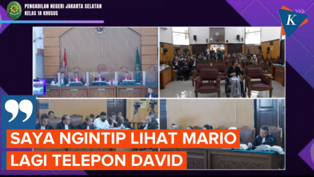 Mario Dandy Telepon David Ozora Saat AG Menghilang