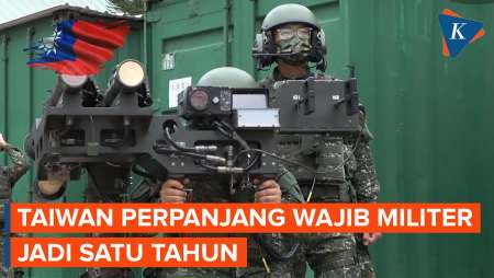 Hadapi Ancaman China, Taiwan Perpanjang Wajib Militer Selama 1 Tahun