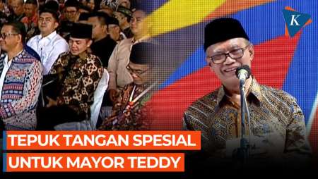 Momen Haedar Nashir Puji Mayor Teddy: Pasti Ada Tepuk Tangan Spesial