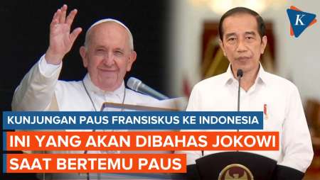 Jokowi Akan Bertemu Paus Fransiskus, Bahas Apa Saja?