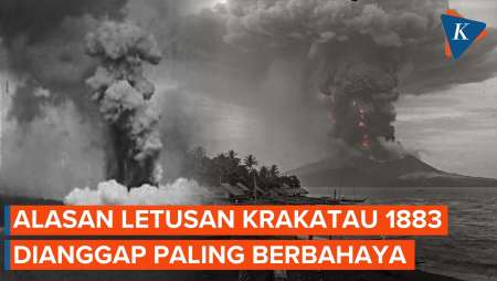 Setara Bom 200 Megaton, Ini Alasan Letusan Krakatau 1883 Dianggap Paling Berbahaya