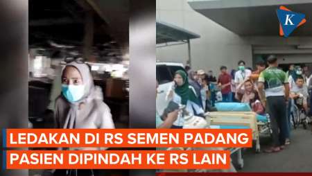 Ledakan di Semen Padang Hospital, Seluruh Pasien Dipindahkan ke RS Lain