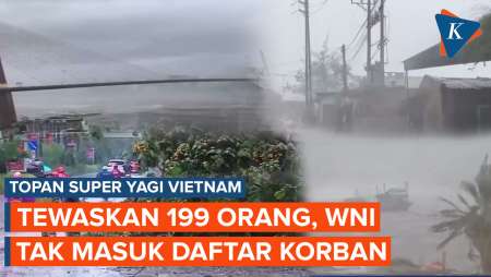 Topan Yagi Vietnam Tewaskan 199 Orang, Tak Ada WNI yang Jadi Korban