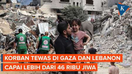 Korban Sipil di Gaza dan Lebanon Terus Bertambah akibat Serangan Israel