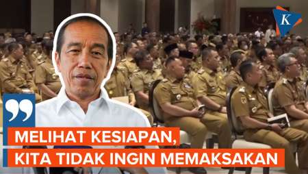 Jokowi Mengaku Tak Ingin Memaksakan Pemindahan ASN ke IKN