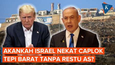 Bisakah Israel Caplok Tepi Barat Tanpa Dukungan AS?