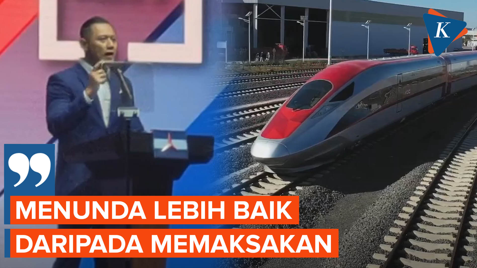 AHY Sentil Megaproyek IKN dan Kereta Cepat di Era Jokowi