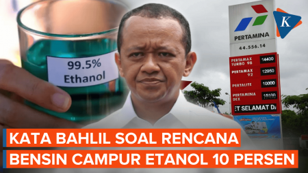 Rencana Bensin Dicampur 10 Persen Etanol, Bahlil Bantah Bisa Rusak Mesin