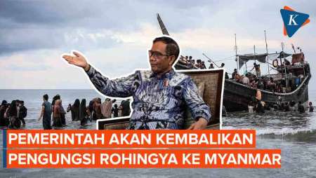 Mahfud Sebut Pengungsi Rohingya Akan Dikembalikan ke Negaranya