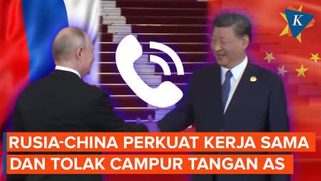 Putin dan Xi Jinping Sepakat Tolak Campur Tangan AS