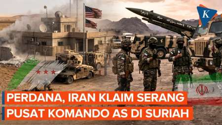 Perang Meluas, IRGC Klaim Gempur Markas Komando AS di Suriah