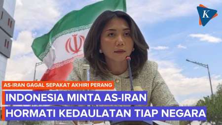 Indonesia Sesalkan Negosiasi AS-Iran Buntu, Serukan Kedua Negara Tahan Diri Untuk Perang