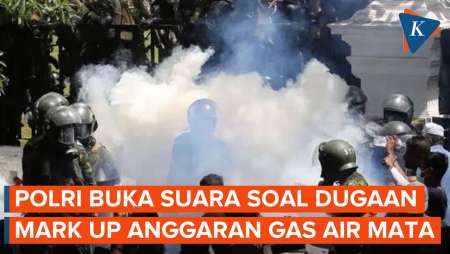 Polri Jawab Tuduhan Mark Up Gas Air Mata Rp 26 Miliar