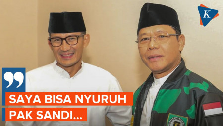 Momen Mardiono Bercanda Usai Sandiaga Resmi Jadi Kader PPP