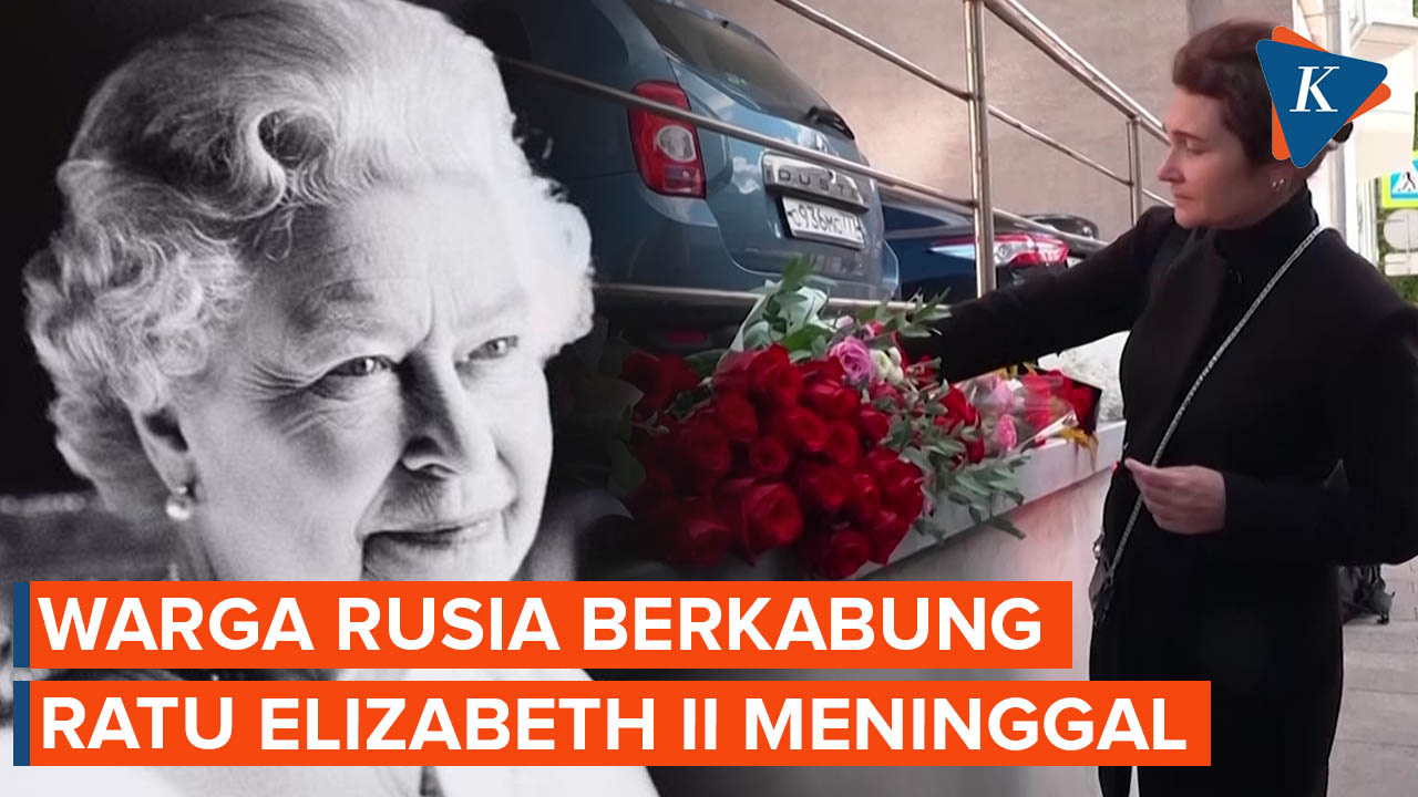 Warga Rusia Turut Berkabung atas Meninggalnya Ratu Elizabeth II