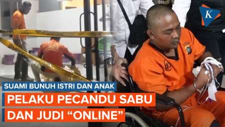 Pria yang Bunuh Istri dan Anaknya di Pangkalpinang Pecandu Sabu dan Judol