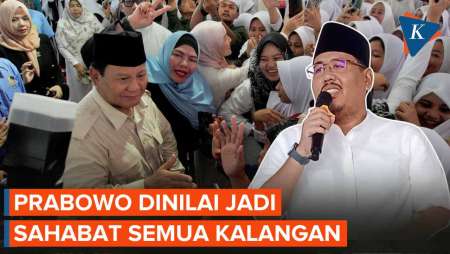 Prabowo Dinobatkan sebagai Sahabat Santri Indonesia