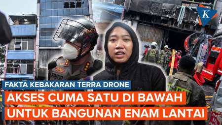 Deretan Fakta Kebakaran Terra Drone: Baterai Jadi Pemicu Api, Gedung Minim Akses