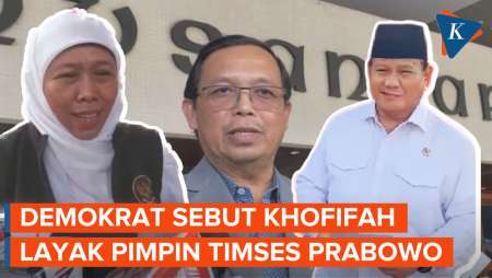 Khofifah Masuk Kandidat Ketua Timses Prabowo, Ini Kata Demokrat