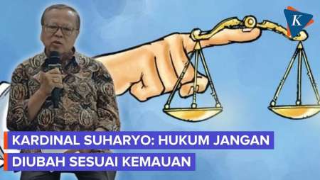 Romo Kardinal Suharyo Soroti Hukum Yang Diubah Sesuai Kemauan Penguasa