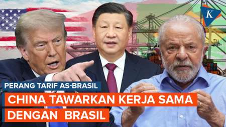 China Tawarkan Kerja Sama dengan Brasil di Tengah Tekanan Tarif Trump