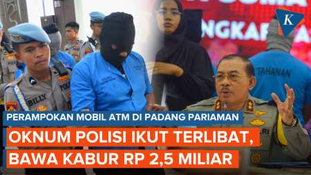 Polisi Terlibat Perampokan Mobil ATM di Padang Pariaman, Gasak Rp…