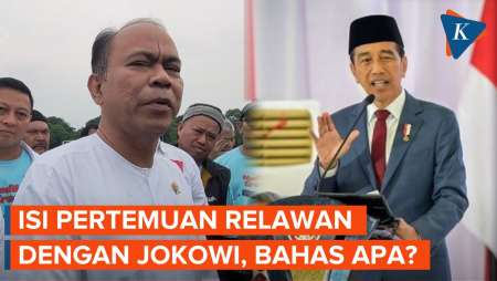 Soal Jokowi Bukber dengan Relawan, Projo: Hanya Kangen Saja