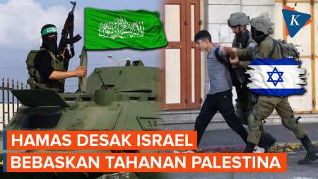 Hamas Tuntut Israel Segera Bebaskan Warga Palestina dari Penjara