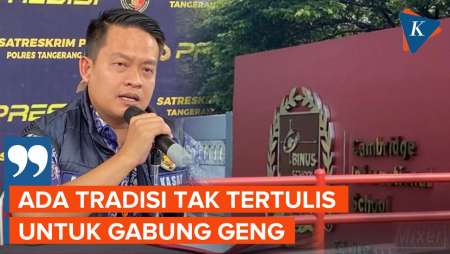 Motif “Bullying” Siswa SMA Internasional di Serpong: Tradisi untuk Gabung Geng