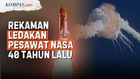 Rekaman Pesawat Ulang-alik NASA Meledak Dalam 73 Detik, Mengingat Tragedi Kelam 1986