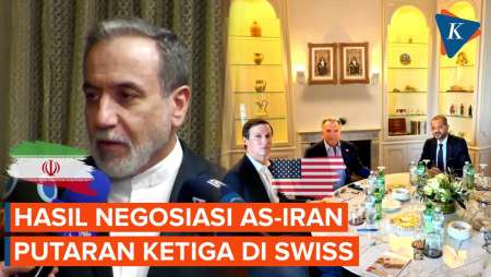 Negosiasi Putaran Ketiga Selesai, Menlu Iran Ungkap Hasilnya
