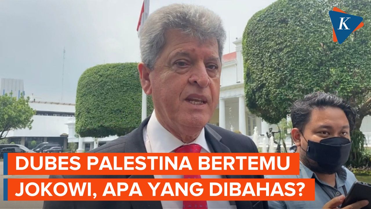 Dubes Palestina Kunjungi Jokowi di Istana Presiden