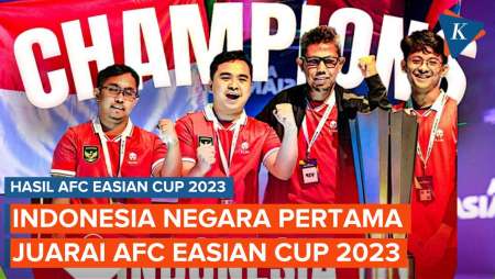 Timnas E-sport Indonesia Ukir Sejarah! Jadi Negara Pertama yang Juarai AFC eAsian Cup 2023