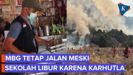 MBG Tetap Berjalan Meski Libur Sekolah Karena Karhutla