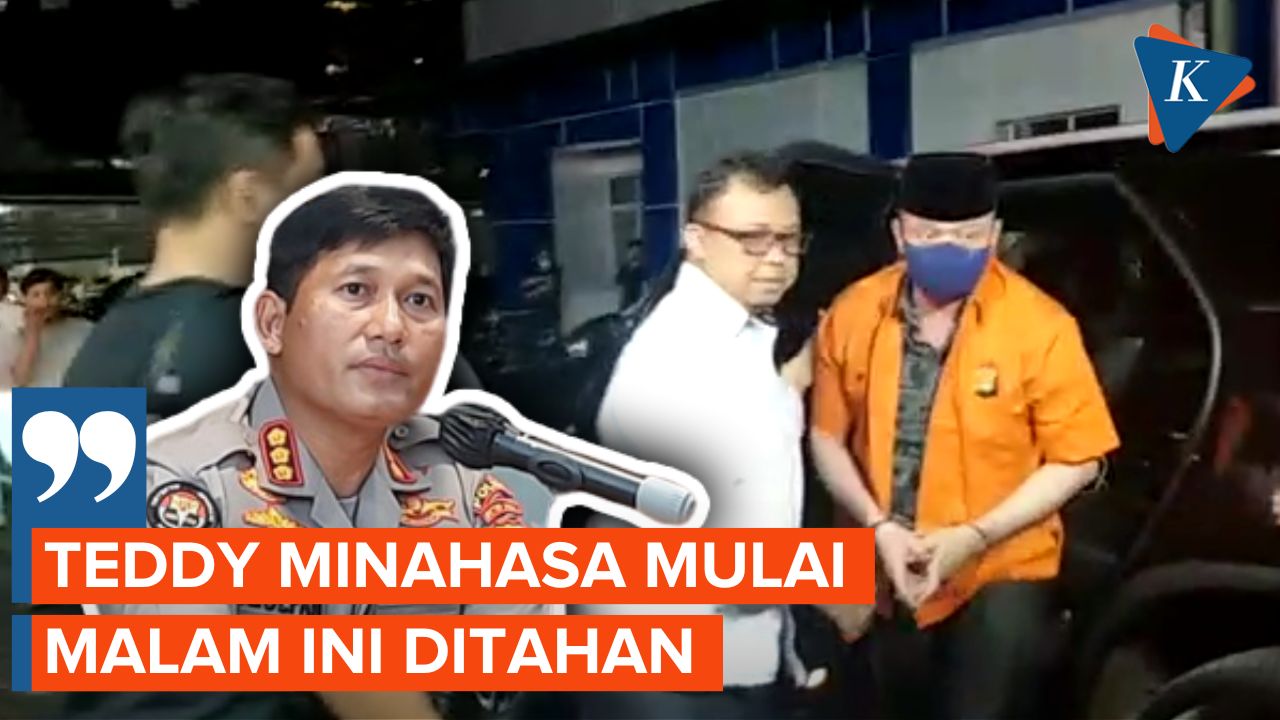 Irjen Teddy Minahasa Resmi Ditahan di Polda Metro Jaya Selama 20 Hari ke Depan