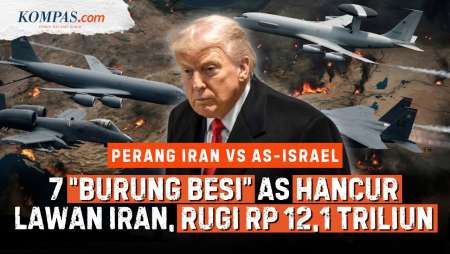 7 Jet AS Hancur Dalam Perang Melawan Iran, Pentagon Rugi Rp 12,1 Triliun