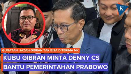Kubu Gibran ke Denny Indrayana dkk: Ayo Bantu Presiden Prabowo, Jangan Buat Gaduh Lagi