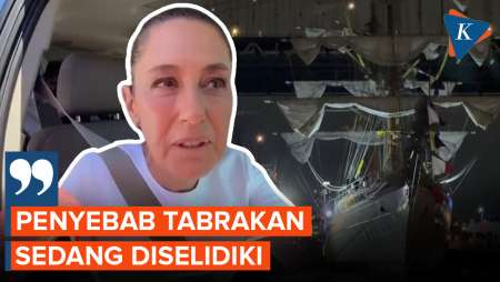 Reaksi Presiden Meksiko soal Kecelakaan Kapal AL di Jembatan Brooklyn New York