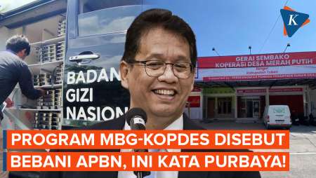 Respons Purbaya Soal Isu MBG Dan Koperasi Merah Putih Bebani APBN