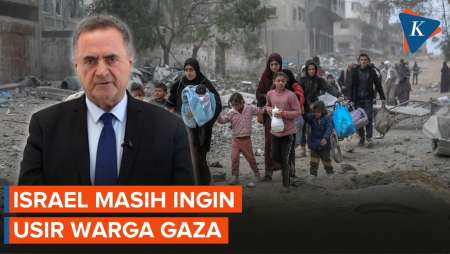 Israel Masih Bernafsu Usir Warga Palestina Dari Gaza, Tunggu Lampu Hijau Trump