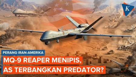 Drone Siluman AS "Berguguran" Dirudal Iran, MQ-1 Predator Dibangkitkan Lagi?