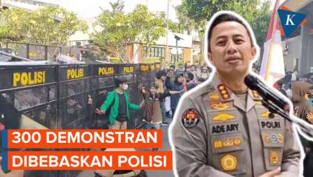 300 Demonstran Revisi UU Pilkada Dibebaskan, 19 Lainnya Jadi Tersangka